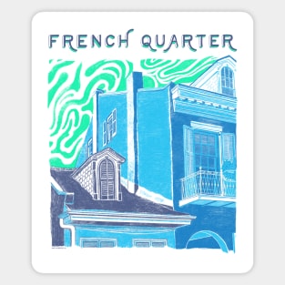 French Quarter Magnet